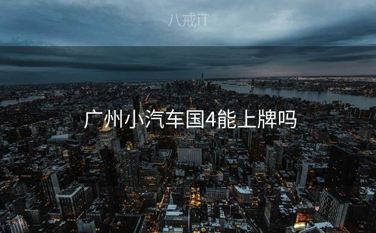  广州小汽车国4能上牌吗