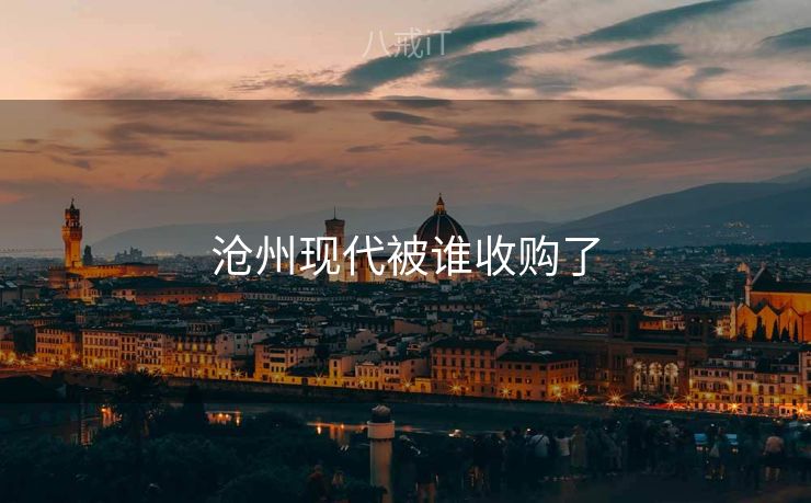 沧州现代被谁收购了