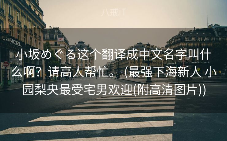 小坂めぐる这个翻译成中文名字叫什么啊?请高人帮忙。 (最强下海新人 小园梨央最受宅男欢迎(附高清图片)) 小坂めぐる这个翻译成中文名字叫什么啊?请高人帮忙。 (最强下海新人 小园梨央最受宅男欢迎(附高清图片))