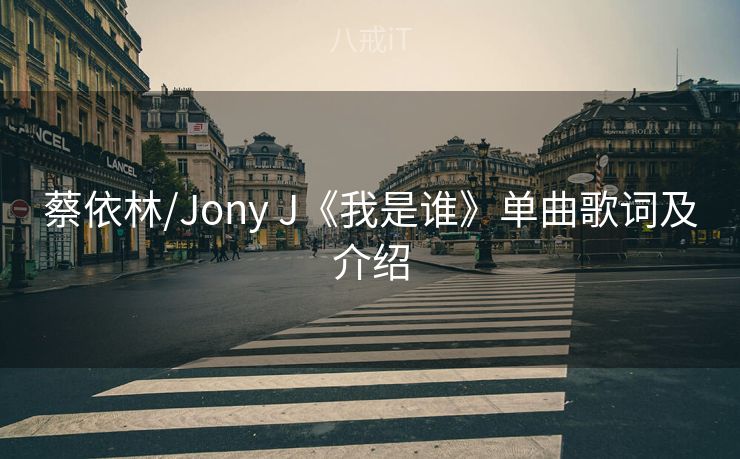 蔡依林/Jony J《我是谁》单曲歌词及介绍