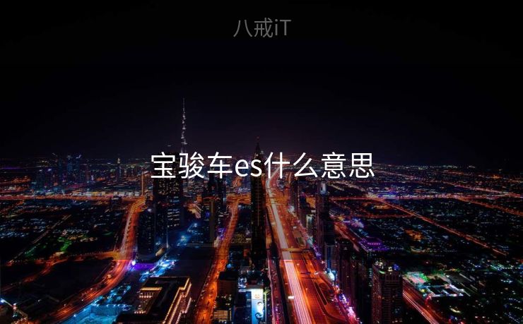 宝骏车es什么意思 宝骏车es什么意思