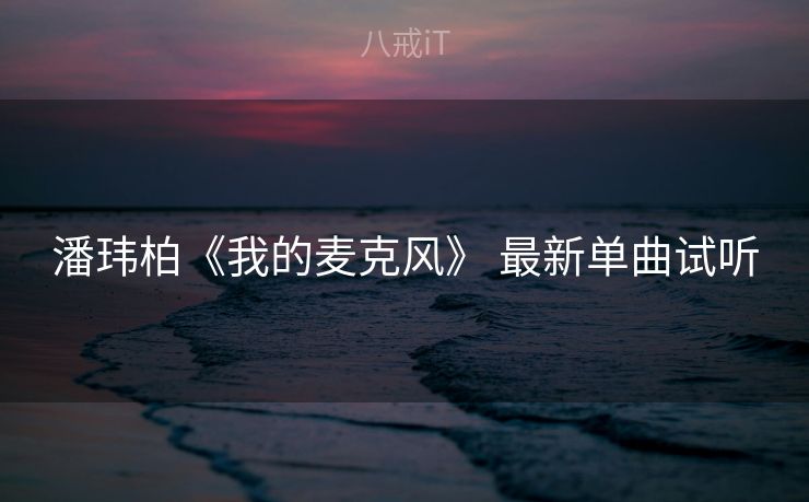 潘玮柏《我的麦克风》 最新单曲试听