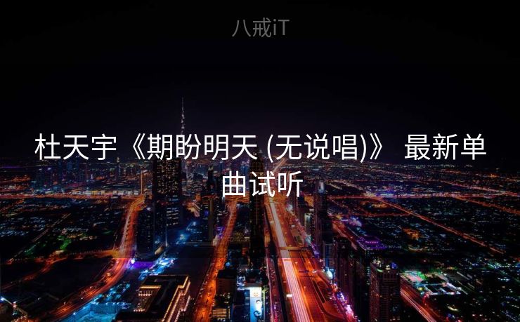 杜天宇《期盼明天 (无说唱)》 最新单曲试听