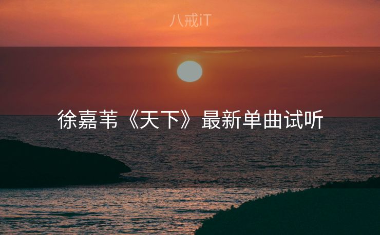 徐嘉苇《天下》最新单曲试听