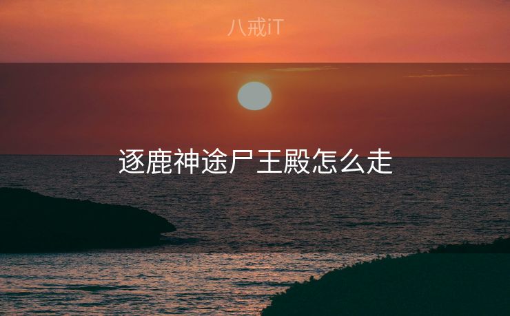 逐鹿神途尸王殿怎么走