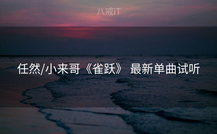 任然/小来哥《雀跃》 最新单曲试听