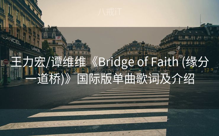 王力宏/谭维维《Bridge of Faith (缘分一道桥)》国际版单曲歌词及介绍