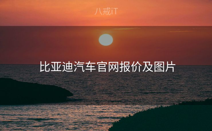  比亚迪汽车官网报价及图片