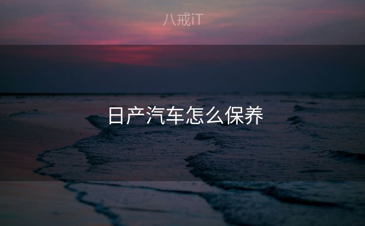  日产汽车怎么保养