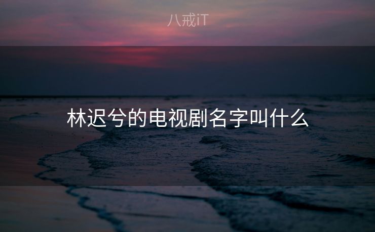 林迟兮的电视剧名字叫什么 林迟兮的电视剧名字叫什么