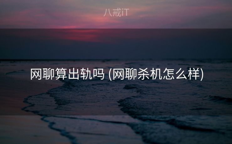 网聊算出轨吗 (网聊杀机怎么样)