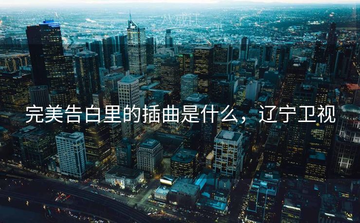 完美告白里的插曲是什么，辽宁卫视