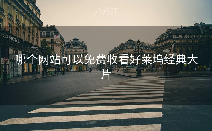 哪个网站可以免费收看好莱坞经典大片