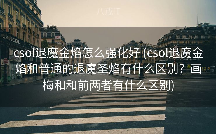 csol退魔金焰怎么强化好 (csol退魔金焰和普通的退魔圣焰有什么区别?画梅和和前两者有什么区别) csol退魔金焰怎么强化好 (csol退魔金焰和普通的退魔圣焰有什么区别?画梅和和前两者有什么区别)