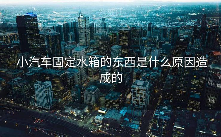  小汽车固定水箱的东西是什么原因造成的