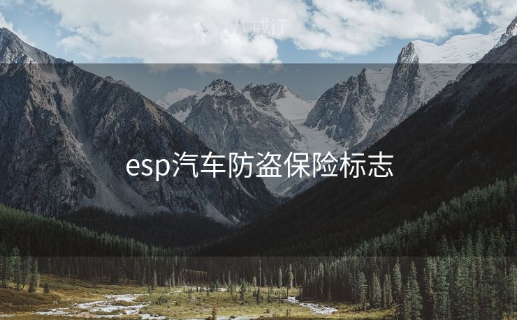 esp汽车防盗保险标志