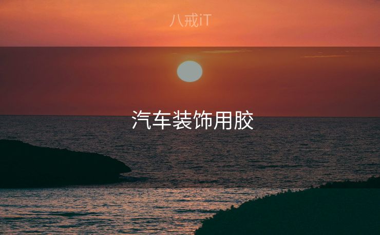  汽车装饰用胶