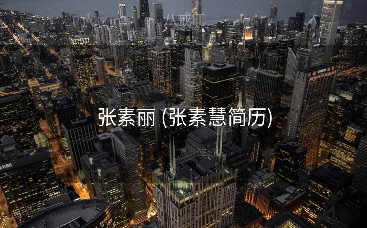 张素丽 (张素慧简历) 张素丽 (张素慧简历)