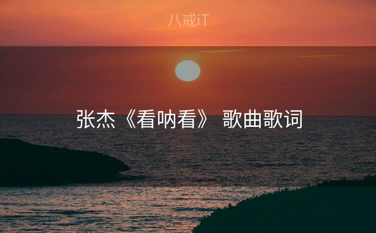 张杰《看呐看》 歌曲歌词 张杰《看呐看》 歌曲歌词