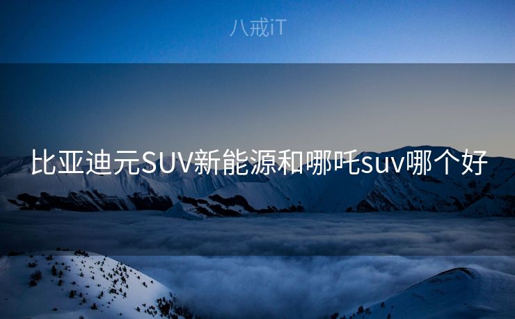 比亚迪元SUV新能源和哪吒suv哪个好