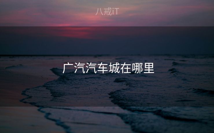  广汽汽车城在哪里