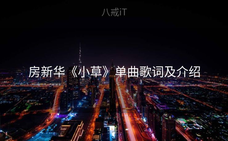 房新华《小草》单曲歌词及介绍