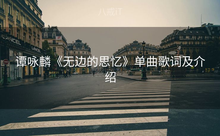 谭咏麟《无边的思忆》单曲歌词及介绍