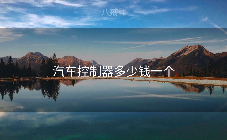 汽车控制器多少钱一个 汽车控制器多少钱一个