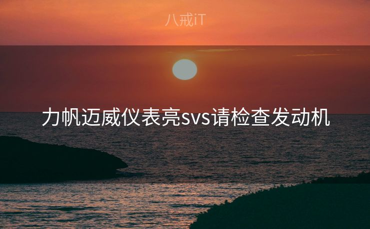 力帆迈威仪表亮svs请检查发动机