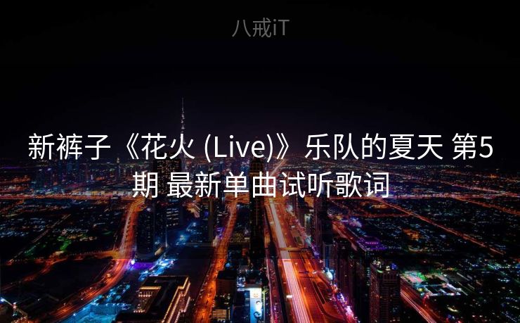新裤子《花火 (Live)》乐队的夏天 第5期 最新单曲试听歌词 新裤子《花火 (Live)》乐队的夏天 第5期 最新单曲试听歌词