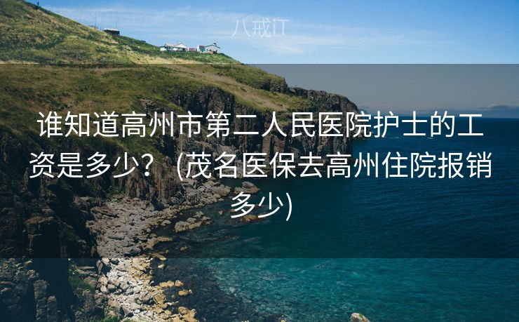 谁知道高州市第二人民医院护士的工资是多少？ (茂名医保去高州住院报销多少)