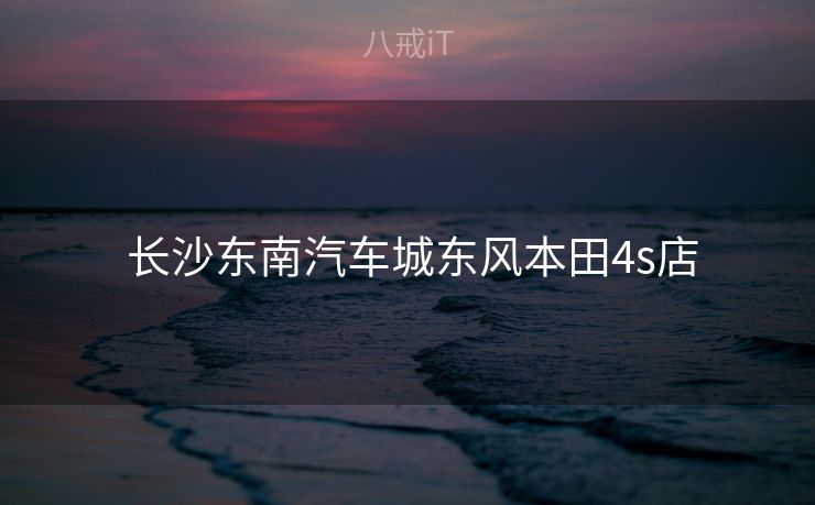  长沙东南汽车城东风本田4s店