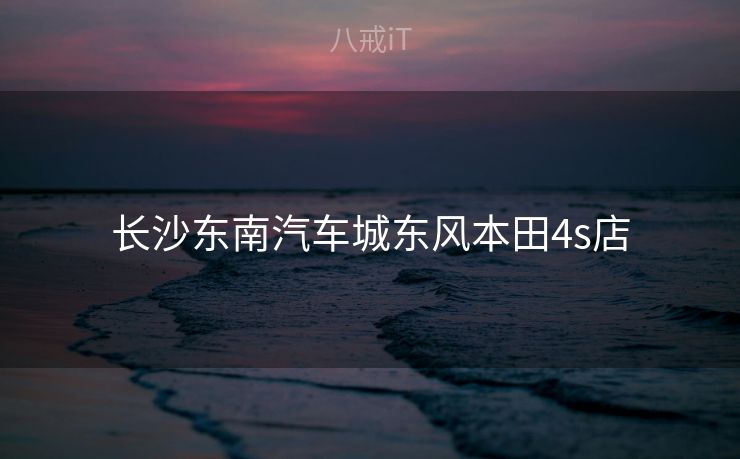 长沙东南汽车城东风本田4s店