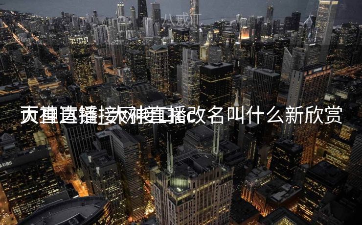 大神直播_大神直播改名叫什么新欣赏
页直达链接网接口cc