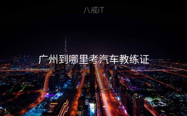 广州到哪里考汽车教练证