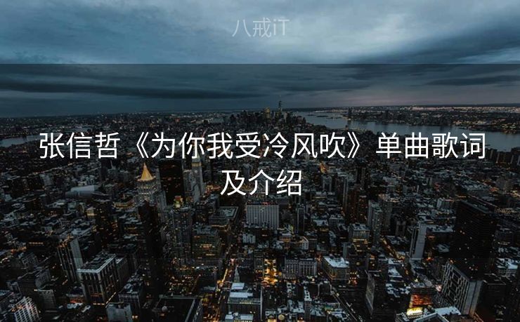 张信哲《为你我受冷风吹》单曲歌词及介绍