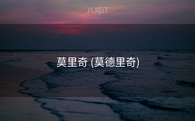 莫里奇 (莫德里奇)