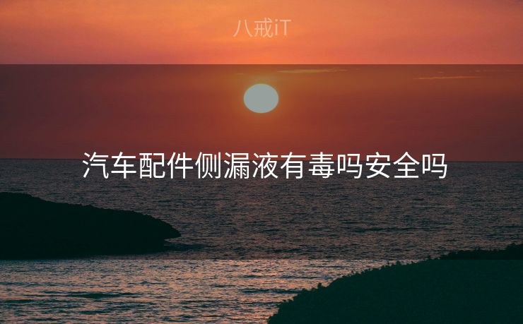  汽车配件侧漏液有毒吗安全吗