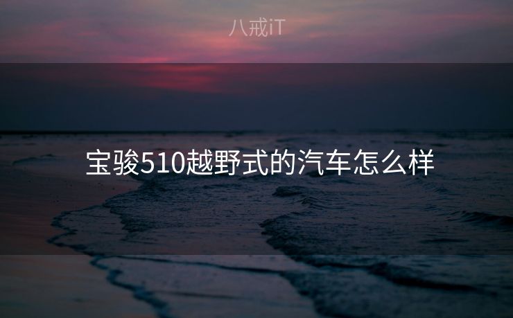  宝骏510越野式的汽车怎么样