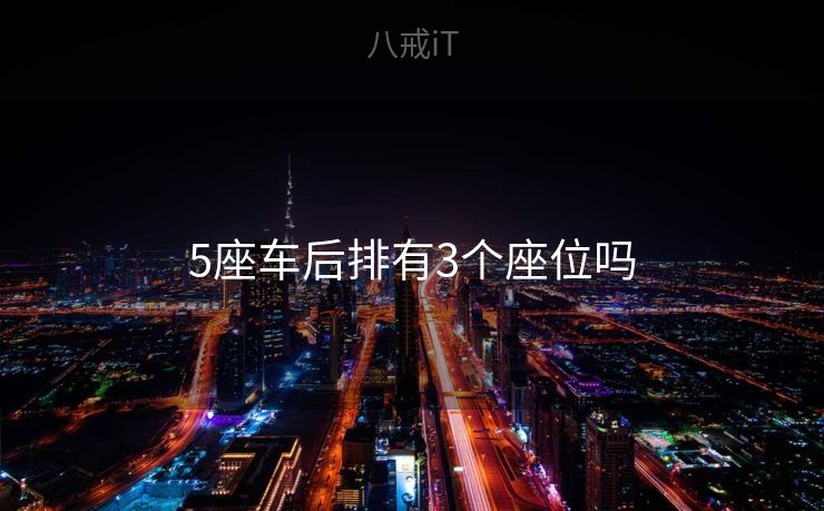 5座车后排有3个座位吗