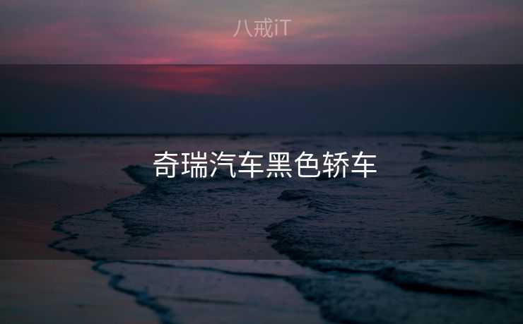 奇瑞汽车黑色轿车 奇瑞汽车黑色轿车