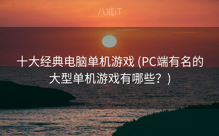 十大经典电脑单机游戏 (PC端有名的大型单机游戏有哪些？)
