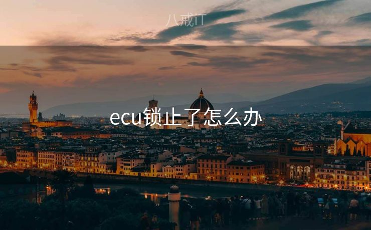 ecu锁止了怎么办 ecu锁止了怎么办
