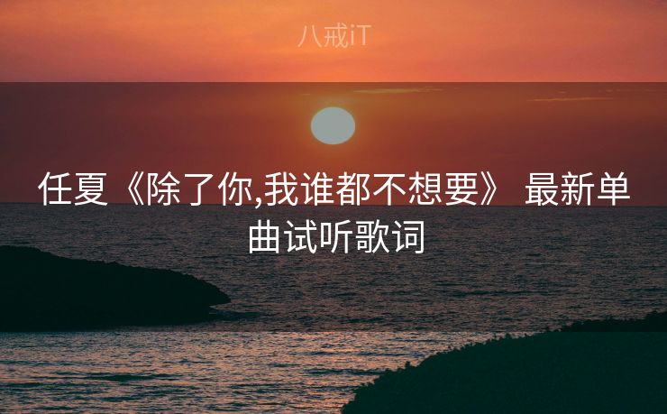 任夏《除了你,我谁都不想要》 最新单曲试听歌词 任夏《除了你,我谁都不想要》 最新单曲试听歌词