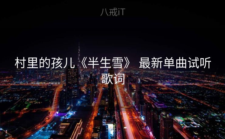 村里的孩儿《半生雪》 最新单曲试听歌词