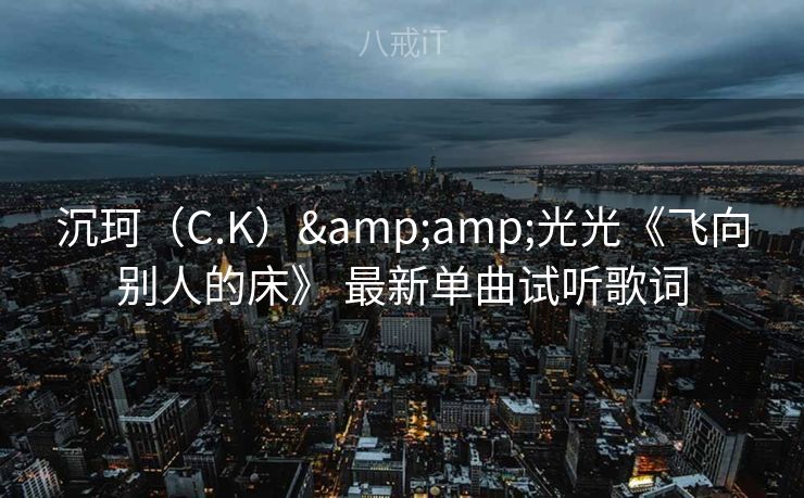 沉珂（C.K）&光光《飞向别人的床》 最新单曲试听歌词