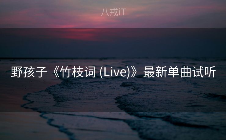 野孩子《竹枝词 (Live)》最新单曲试听