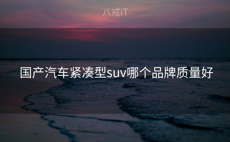 国产汽车紧凑型suv哪个品牌质量好 国产汽车紧凑型suv哪个品牌质量好